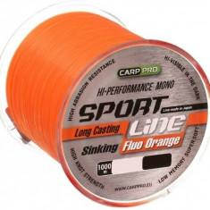 Fir Carp Pro Sport Line, Fluo Orange, 1000m (Diametru fir: 0.31 mm)