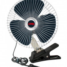 Ventilator oscilant Chrome - Fan Ø 8” din metal 24V Garage AutoRide