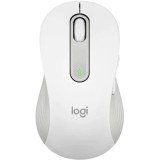 Mouse Logitech M650 L Silent (stangaci), Bluetooth, Wireless, Bolt USB receiver, Alb