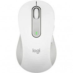 Mouse Logitech M650 L Silent (stangaci), Bluetooth, Wireless, Bolt USB receiver, Alb