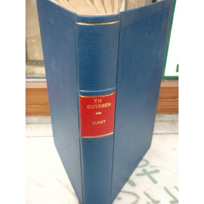 KANT , LES GRANDS PHILOSOPHES , &amp;#039; MARII FILOZOFI &amp;#039; , THEODORE RUYSSEN foto