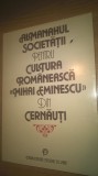 Almanahul Societatii pentru cultura romaneasca &quot;Mihai Eminescu&quot; din Cernauti