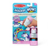 MELISSA AND DOUG SET DE JOACA AUTOCOLANTE SI STAMPILA REINCARCABILA UNICORN SuperHeroes ToysZone