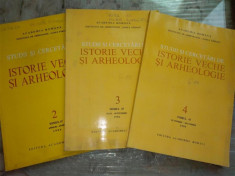 Studii si cercetari de istorie veche si arhelologie - tomul 47, revistel 2,3 si 4 foto