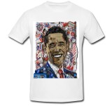 Cumpara ieftin Tricou &quot; Barack Obama multicolor &quot;