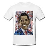 Tricou &quot; Barack Obama multicolor &quot;