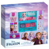 Set de machiaj pentru fetite, cu farduri, lacuri de unghii si decoratiuni, Frozen