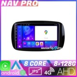 Navigatie Smart For Two 2015 KIT Smart15 EDOTEC-LITE Android Ecran 720P Octa Core 8 128 Carplay CarStore Technology