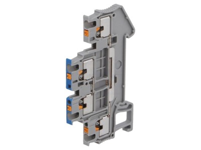 Conector &amp;Icirc;mbinare Șine 4 Borne TS35 foto