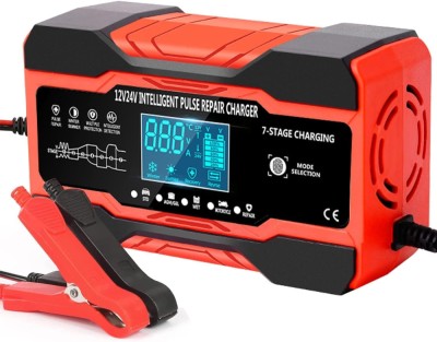 Redresor/Incarcator baterie auto, 8A / 24V cu ecran LCD protectie multipla foto
