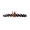 Bratara cu pietre naturale, Onix, Roz auriu, Crown, A4B140-1
