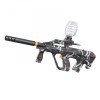 Mitraliera de jucarie electrica flippy cu bile de hidrogen de gel, gun bluster, tragere in rafala, varsta peste 6 ani, ochelari de protectie, 5000 de