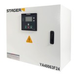 Automatizare trifazata Stager YA40063F24, 63A, 24Vcc, cu AMF