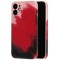 Husa protectie flippy compatibila cu apple iphone xr tpu ombre, roz/mov/negru