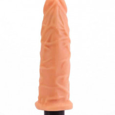 Real Feel Cyberskin - Vibrator realistic, 19.8 cm