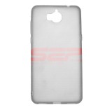 Husa TPU Matte Clear Huawei Y6 2017, Protectie Telefon, Anti-alunecare