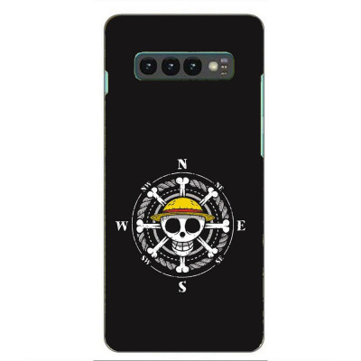 Husa compatibila cu Samsung Galaxy S10 Plus Silicon Gel Tpu Model One Piece Logo foto