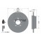 Set disc frana Volvo S60 I (384) 07.00-04.10, S80 I (184) 05.98-02.08, V70 2 (285) 11.99-12.08, Xc70 I Cross Country (295) 10.97-10.07, Spate, 287X12