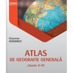 Atlas de geografie generală pentru clasele V-VI - Paperback brosat - Octavian Mândruţ - Corint