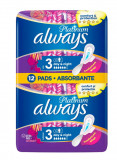 Absorbante igienice parfumate Always Platinum Night 12 buc