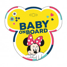 Semn de avertizare Baby on Board Minnie Seven SV9613 B3103212 foto