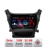 Navigatie HHyundai Elantra 2013-2015 D-359 Octa Core cu Android Radio Bluetooth Internet GPS WIFI DSP 3+32 GB 4G LENOVO LITE CarStore Technology