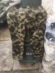 pantalon militari camuflaj gros foto