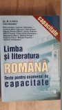 Limba si literatura romana. Teste pentru examenul de capacitate- St.M.Ilinca