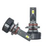 Set 2 LED-uri Auto Techstar&reg; K9, H1, 50w, 6000 Lumeni, 6500K, AUTO, 12-24 Volti, CSP, Canbus, Miez Cupru, Radiator Aluminiu