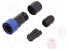 Conector circular, mama, 6 pini, BULGIN - PXP4010/06S/6065 foto