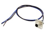 Conector M12 cu cablu, soclu tată, 3 pini, 4A, IP67