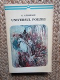 UNIVERSUL POEZIEI-GEORGE CALINESCU