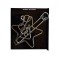 Puzzle brain twister din metal, Pentru copii si adolescenti, 10 cm, 476CUB-9