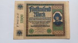 Germania- 5000 5.000 Mark 1922 -mai rara