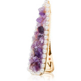 Cumpara ieftin Crystallove Amethyst Hair Clip agrafă de păr 1 buc