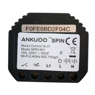 Modul de Control Wi-Fi pentru Intrerupator 2.4Ghz Compatibil Smartphone foto