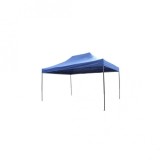 Cort pavilion 3x4.5m albastru &acirc; pliabil, cadru metalic, ideal pentru curte, gr&Auml;din&Auml;, evenimente outdoor