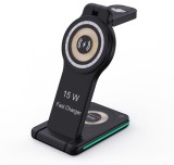 Incarcator Wireless Pliabil Telefon si Ceas Fast Charge 5in1 15w H60