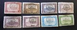 Transilvania / Ocupația Rom&acirc;nă (Debrecen) 1919 - Set Complet "Parlament" Supratipar "Regatul Rom&acirc;niei / P.T.T." Garantate PAPE - Cod: -TG1