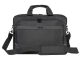 Laptop bag black poliester 1680D Usable dim: 270x40x370mm