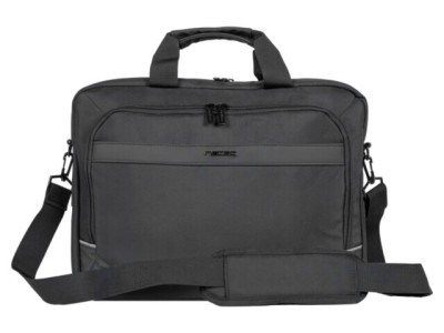 Laptop bag black poliester 1680D Usable dim: 270x40x370mm foto