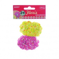 Accesorii craft - AD057 floris autoadeziv textil DACO foto