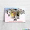 Tablou canvas in forma de inima personalizat cu 15 poze si text