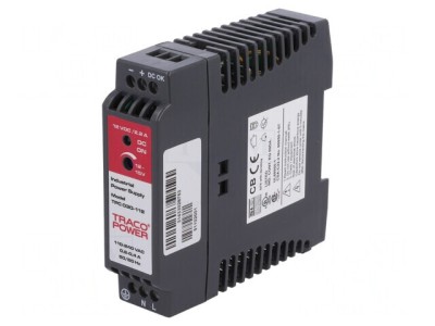 Alimentator Pulsatoriu pentru Șină DIN 26W 12V 2.2A foto