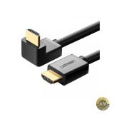 Cablu Video UGREEN Angled HDMI - HDMI 4K 2m Negru HD103