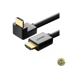 Cablu Video UGREEN Angled HDMI - HDMI 4K 2m Negru HD103