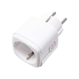 Cumpara ieftin Priza Smart Home WiFi Tuya 20A, E-LOCKS, model SP20A, cu modul contorizare incorporat, protectie copii, compatibila Alexa si Google Assistant, Android