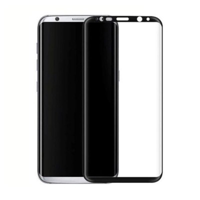 Folie sticla securizata 5D Full Glue compatibila Samsung Galaxy S8 Plus G955 Black-Black foto