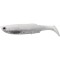 SHAD SAVAGE GEAR BLEAK PADDLE TAIL WHITE SILVER 10CM 8G 4BUC/PLIC