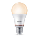 Bec Smart LED Philips A60, E27, 8W, 806 lm, Wi-Fi, Bluetooth, Reglabil